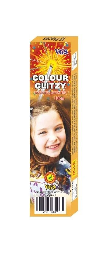 10CM COLOUR SPARKLERS